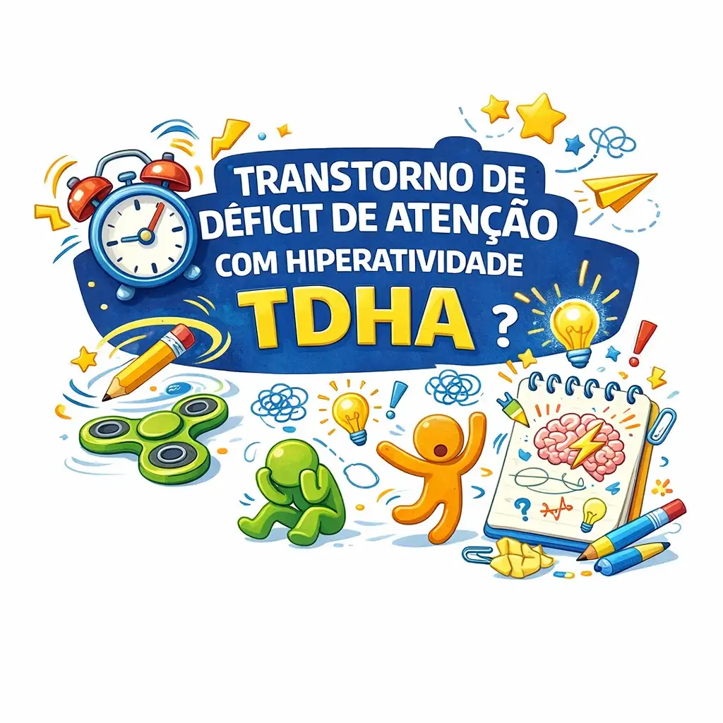 TDAH TRANSTORNO DE DÉFICIT DE ATENÇÃO E HIPERATIVIDADE
