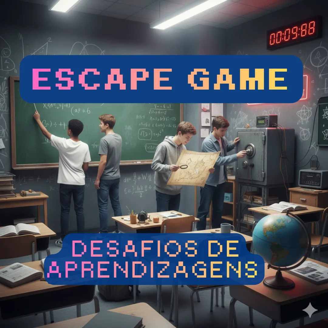 Curso de Escape Game e Desafios de Aprendizagens